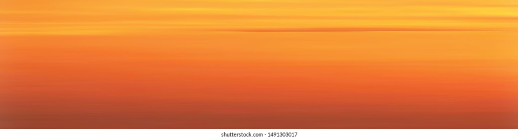 Sunset sky background, vector illustration, EPS10