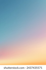 Sunset Sky Background,Sunrise cloud Orange,Yellow,Pink in morning Summer,Vector sunny Autumn,Nature landscape field in evening.Vertical Pastel Winter sunlight,Horizon Spring sundown by Sea Beach