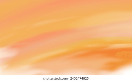 Sunset Sky Background,Sunrise Orange,Yellow,Pink sky with cloud in morning Summer,Vector sunny Autumn,Banner Spring Nature landscape sky down field.Horizon Winter sunlight,Tropical sun down by Sea