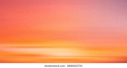 Sunset Sky Clouds Background in the evening with Red, Orange, Yellow and purple sunlight on Golden hour after sundown, Romantic sky in summer on Dusk Twilight 