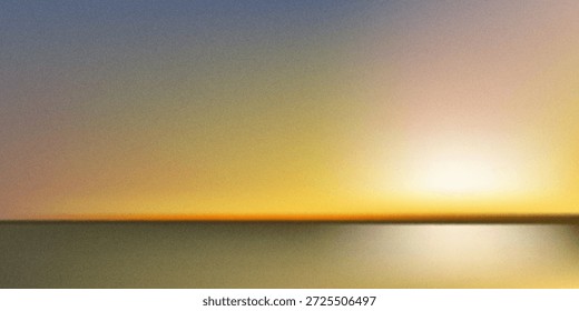Sonnenuntergang, Wolken am Himmel über dem Meer am Abend mit orangefarbenem dunklem Himmelhintergrund.