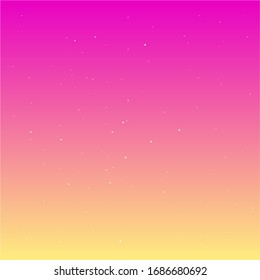 Sunset Sky Con El Fondo De Fondo De Fondo De Fondo De Tela De Gradación Rosa Amarillo