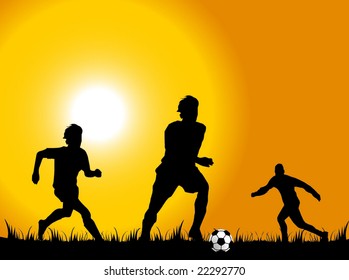 Sunset soccer