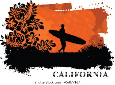 SUNSET SURFER