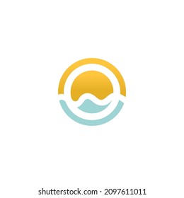 Sunset View Logo. Stylish Logo Template.
Suitable for your Company Name or your Product Name.