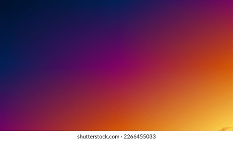 Sunset Violet Twilight Sideways mit Platzhalter Kopienraum für Präsentationen, Hintergründe und Websites. RGB