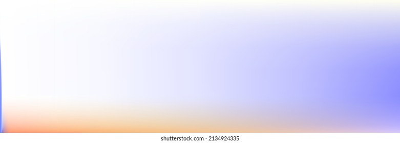 Sunset Vivid Sky Borroso Agua Vibrante Fondo Del Cielo. Color Blanco Blanquecino Luz de fondo de malla horizontal del degradado de la malla de la luz de foco. Imagen de diseño de gradiente de sol brillante multicolor transparente.