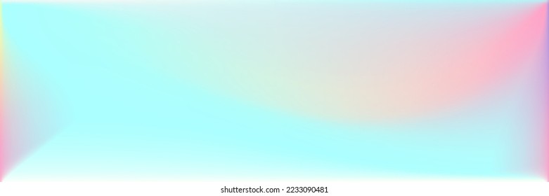 Malla de gradiente luminoso color arcoiris del agua de la puesta del sol. Sunrise Colorful Multicolor Sky Vivid Gradient Backdrop. Fondo Desenfocado De Onda Liquida Vibrante Fluida. Imagen de diseño dinámico de curva Pastel brillante.