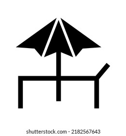 icono de sombreado de sol o logotipo símbolo de signo aislado ilustración vectorial - iconos vectoriales de estilo negro de alta calidad
