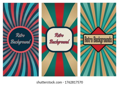 sunshine background. sunshine retro background. retro background for your project poster, flyer, social media template etc. background vector. editable vector. editable EPS. EPS10.