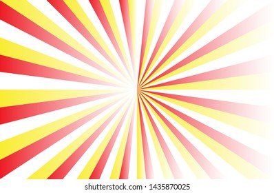 sunshine colorful vector background. Abstract sunburst design wallpaper for template banner business social media advertising. cartoon backdrop. sunlight
