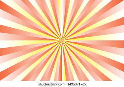 sunshine colorful vector background. Abstract sunburst design wallpaper for template banner business social media advertising. cartoon backdrop. sunlight