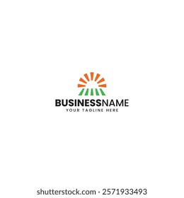 Sunshine farm energy logo design