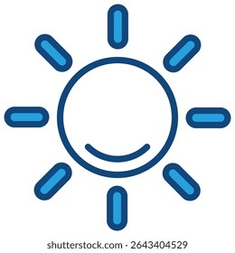 Sunshine Icon Element for Design
