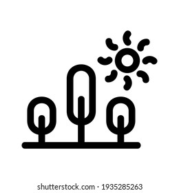 sunshine icon or logo isolated sign symbol vector illustration - high quality black style vector icons
