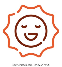 Sunshine Icon Spring, for uiux, web, app, infographic, etc