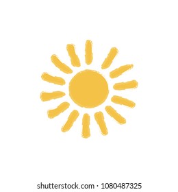 Sunshine icon vector illustration for design