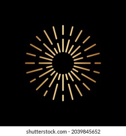 Sunshine Icon Vector Logo Template