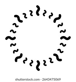 Vetor ícone de luz do sol. Raios do sinal de ilustração do sol. Símbolo da coroa solar. Ícone da Web da Sun. Brilhar design de símbolo para web e app.