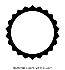 Vetor ícone de luz do sol. Raios do sinal de ilustração do sol. Símbolo da coroa solar. Ícone da Web da Sun. Brilhar design de símbolo para web e app.