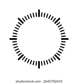 Vetor ícone de luz do sol. Raios do sinal de ilustração do sol. Símbolo da coroa solar. Ícone da Web da Sun. Brilhar design de símbolo para web e app.