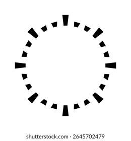 Vetor ícone de luz do sol. Raios do sinal de ilustração do sol. Símbolo da coroa solar. Ícone da Web da Sun. Brilhar design de símbolo para web e app.