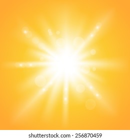 sunshine light burst