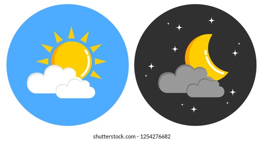 Sun Moon Clipart Images Stock Photos Vectors Shutterstock