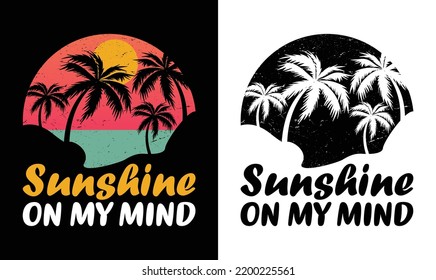 Diseño de camiseta de citado de verano