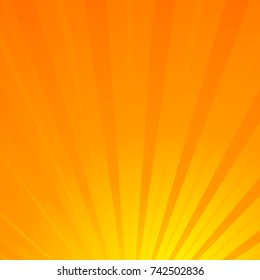 Sunshine Orange Background