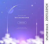 sunshine sky concept banner composed of dazzling sources. sunny background with gradient color illustration. warm and hot season design for web page, book, promotion. vector design of eps version 10.