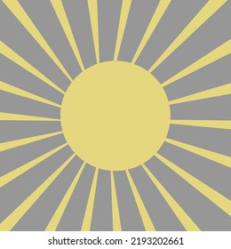 Patrón de sonrisa Sunshine, brillo amarillo, fondo de sol