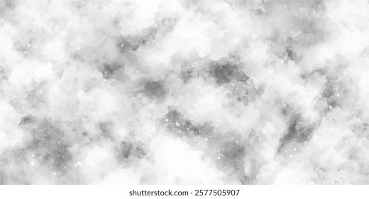 sunshine or sparkling lights and glittering glow winter morning of snow falling background, abstract bokeh glitter background on blurred white.
