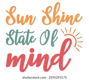 sunshine state of mind, Summer Day, Beach, Vacay Mode, Summer Vibes, Summer Quote, Beach Life, Vibes, Funny 
