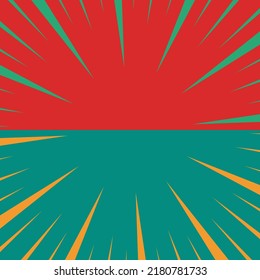 sunshine vector background. Abstract sunburst design wallpaper for template banner business social media advertising. cartoon backdrop. Abstract sunburst design. Vintage colorful rising sun or sun ray