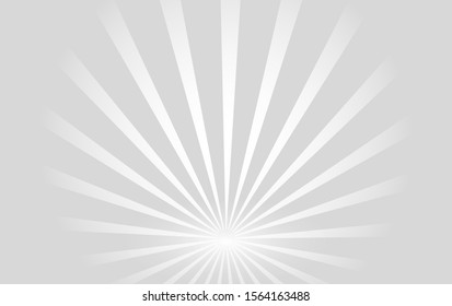 Sunshine vector background high resolution. Abstract grey sunburst wallpaper for template banner,ad,social media.
