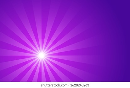 Sunshine vector background high resolution. Abstract Gradient blue sunburst wallpaper for template banner, ad, social media.

