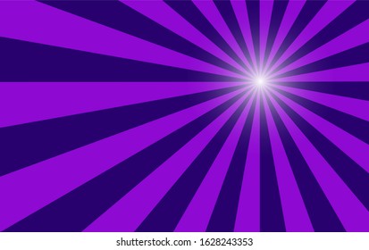 Sunshine vector background high resolution. Abstract blue sunburst wallpaper for template banner, ad, social media.
