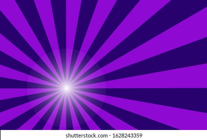 Sunshine vector background high resolution. Abstract blue sunburst wallpaper for template banner, ad, social media.

