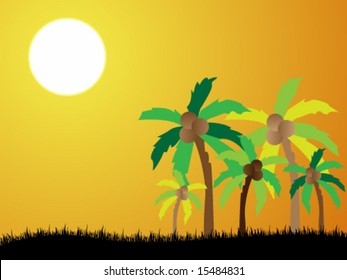 Sunshine vector illustration