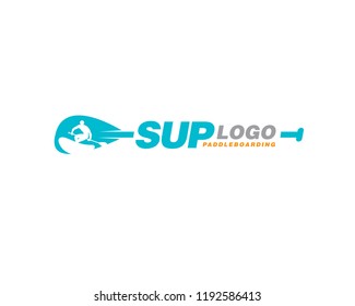 SUP Paddleboarding Logo