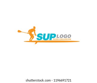 SUP Paddleboarding Logo 3