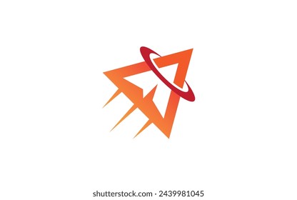 supar high speed logo design modern speed logo with air plane