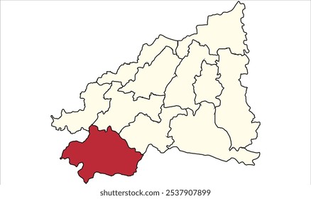 Supaul Mapa de Supaul, Distrito de Supaul, Estado de Bihar, República da Índia, Governo de Bihar, território indiano, Índia Oriental, política, aldeia, turismo