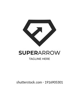 Super Arrows Icon Logo Element