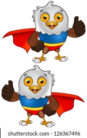 Super Bald Eagle Character - 2