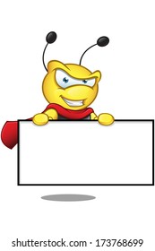 Super Bee - Holding Blank Board