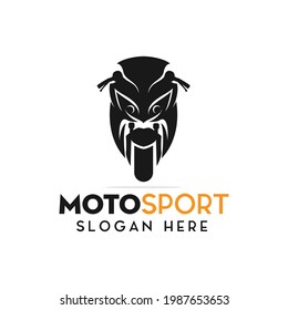 Super Bike Monochrome Logo Design Vector Stock Vector (Royalty Free ...