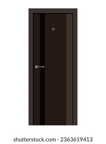 Super Board Doors. Unveiling the door of happiness. Wooden Door Design. Wood door Vectors And Illustrations.