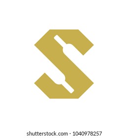Super Bottle Logo Icon